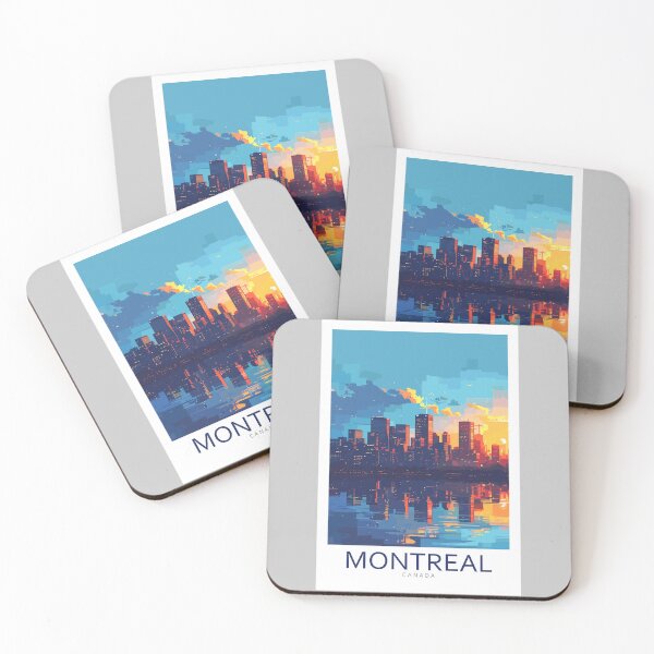 Item preview, Montreal Canada - North America - Travel art designed and sold by Marciolini.