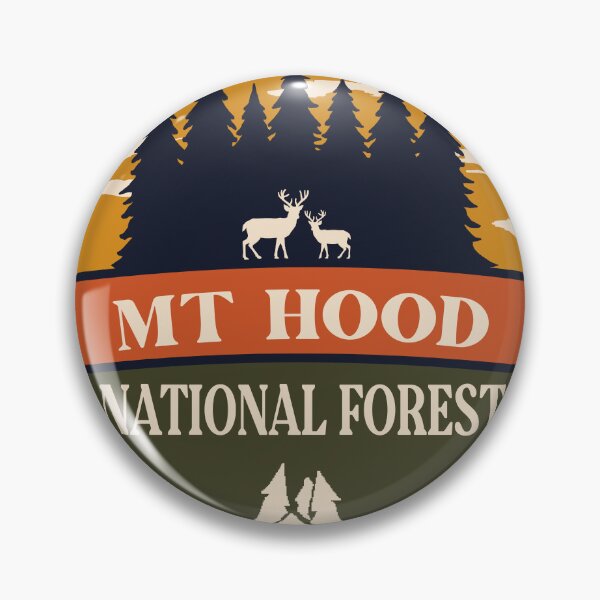 Item preview, Mt Hood National Forest designed and sold by graphic-map.