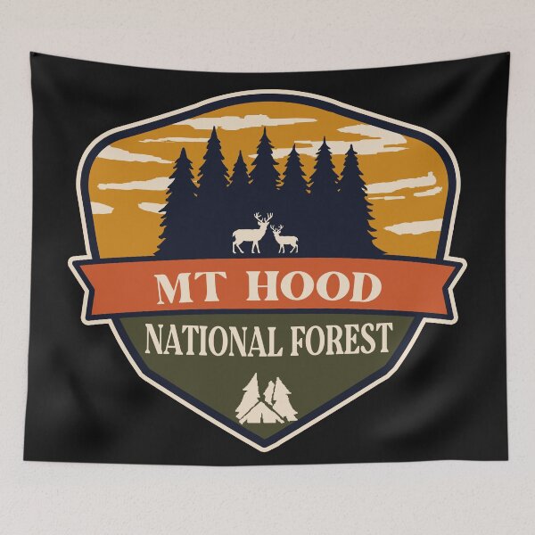Item preview, Mt Hood National Forest designed and sold by graphic-map.
