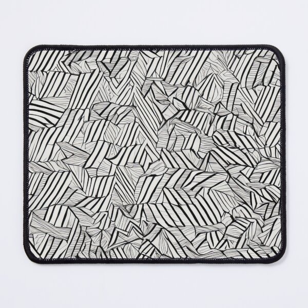 Item preview, Wavy Swirl Line Art Retro Geometric Psychedelic Pattern designed and sold by tarzbol.