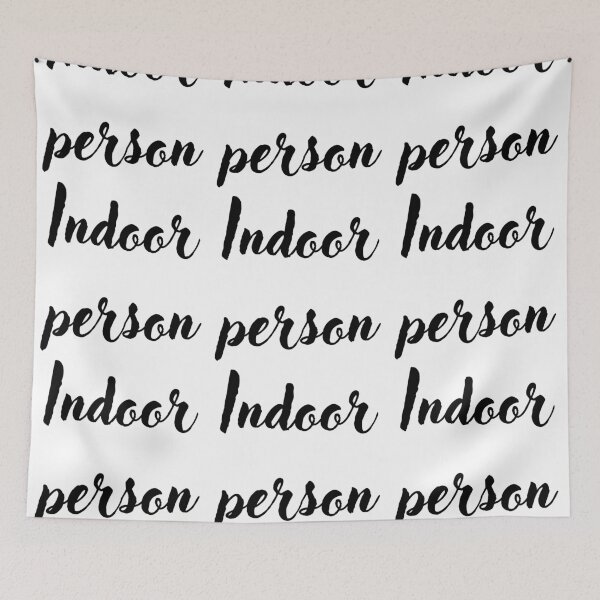 Item preview, Indoor Person, Introverts, Funny Introverts designed and sold by CCKimShop.