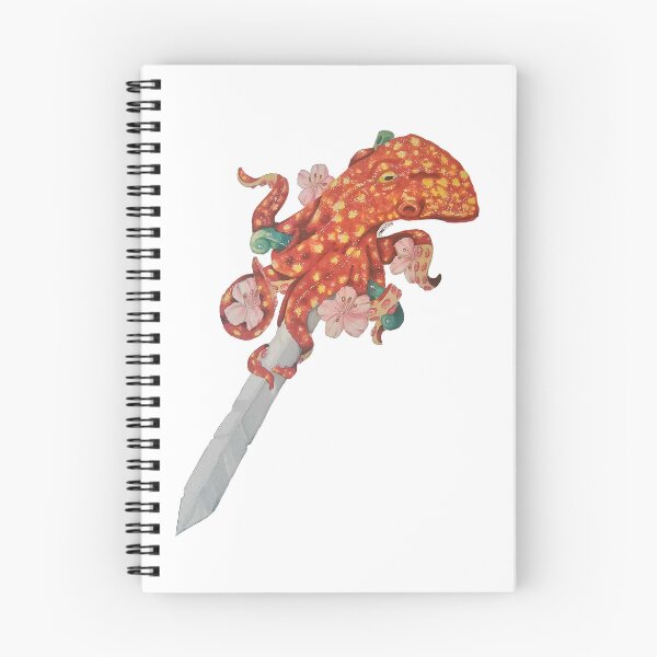 Item preview, Floral Octopus and Sword by Moss  designed and sold by TheMossyCreations.