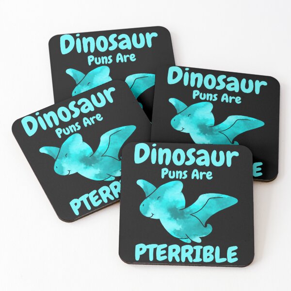 Item preview, Dinosaur puns are Pterrible designed and sold by Pint-SizeDesign.