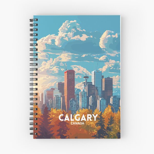 Item preview, Calgary Canada - Travel Art designed and sold by Marciolini.