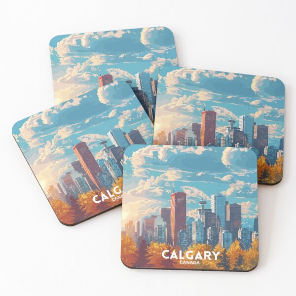 Item preview, Calgary Canada - Travel Art designed and sold by Marciolini.