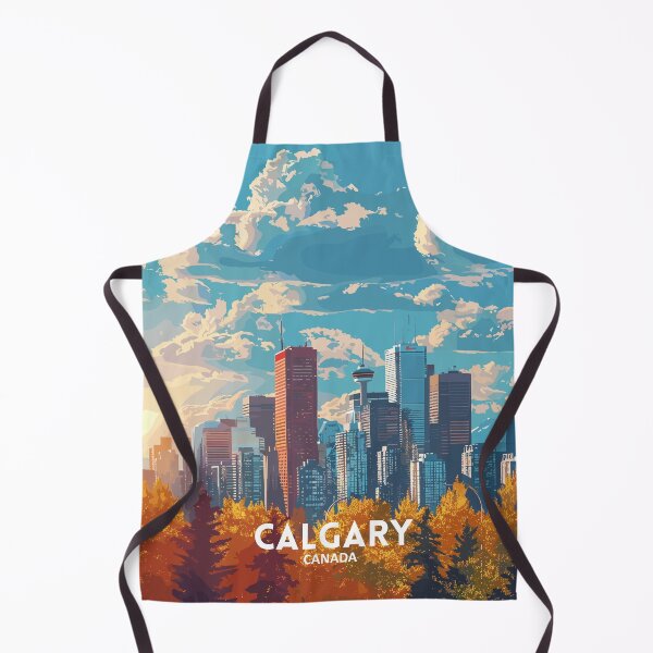 Item preview, Calgary Canada - Travel Art designed and sold by Marciolini.