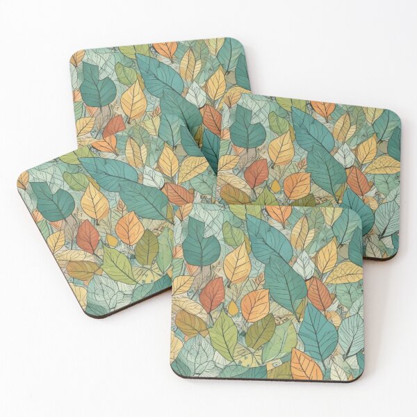 Item preview, Leaves pattern designed and sold by GasconyPassion.