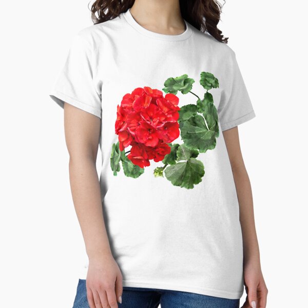 Item preview, Bright Red Geranium designed and sold by Susan Savad.