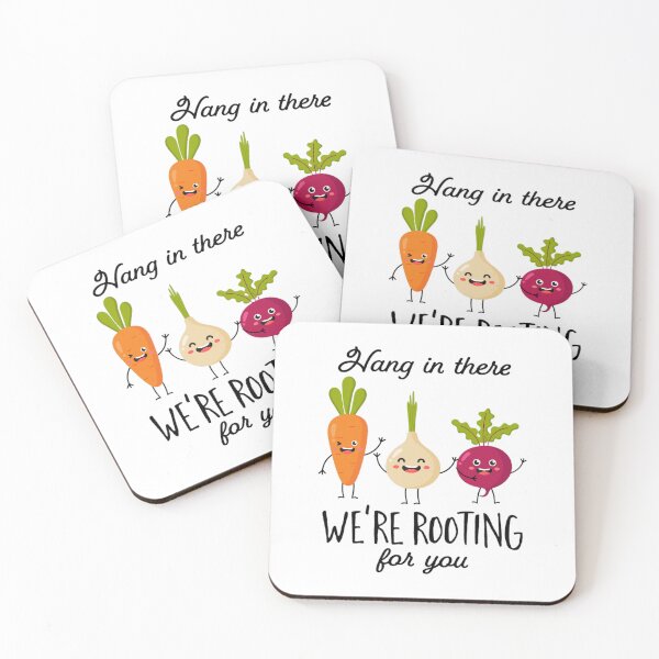Item preview, We_re Rooting For You Funny Vegetable Pun Carrot Onion Beet Active  designed and sold by bogantomasa.