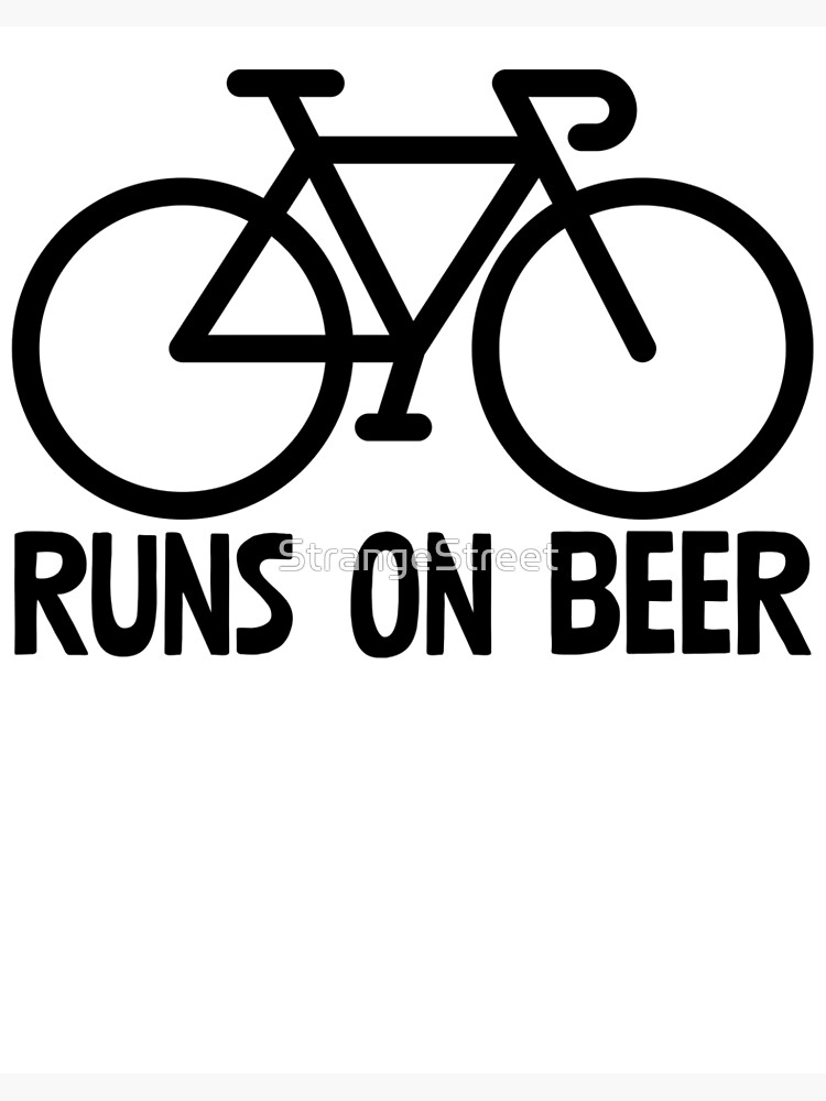 bicycle and beer