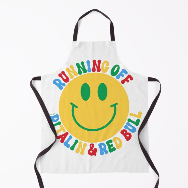 Item preview, Running Off Ritalin & Redbull Smiley Face designed and sold by RooBooCo.