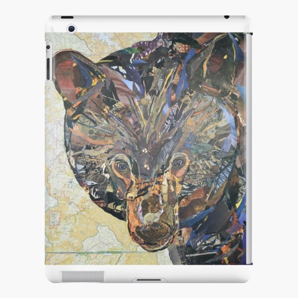 Black Bear Collage by C.E. White iPad Snap Case