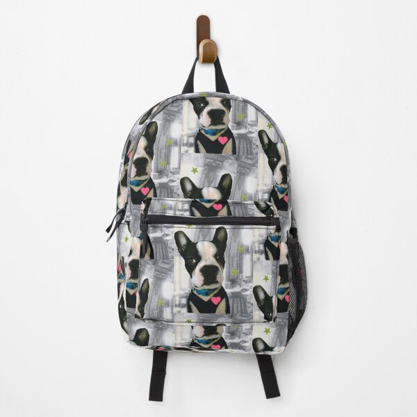 Item preview, Boston Terrier Dog Portrait - 'Roger' designed and sold by Nikki Fortuin Arts & Crafts.