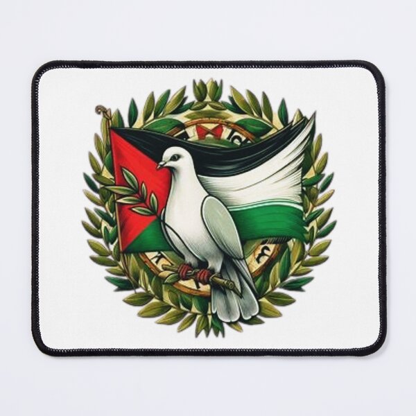 Item preview, Freedom pigeon holding olive leaf. Free Palestine. Palestine flag designed and sold by FromRiverToSea.
