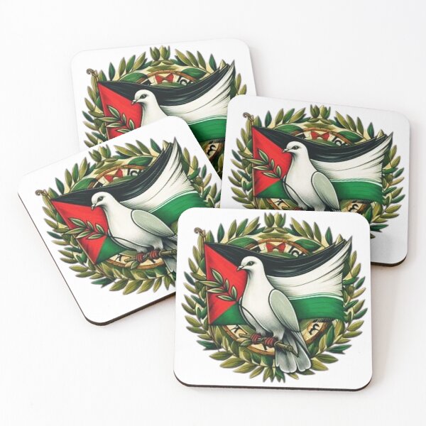 Item preview, Freedom pigeon holding olive leaf. Free Palestine. Palestine flag designed and sold by FromRiverToSea.