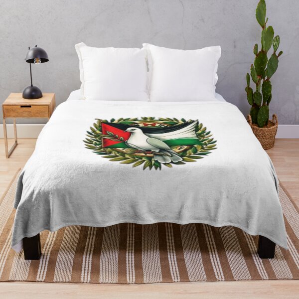 Item preview, Freedom pigeon holding olive leaf. Free Palestine. Palestine flag designed and sold by FromRiverToSea.