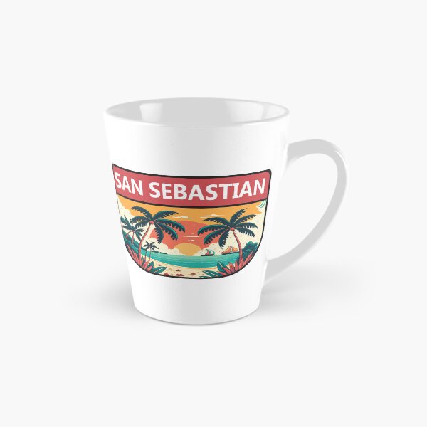 Item preview, San Sebastian Spain Retro Emblem designed and sold by KrisSidDesigns.