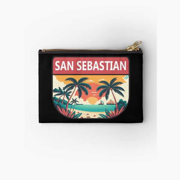 Item preview, San Sebastian Spain Retro Emblem designed and sold by KrisSidDesigns.