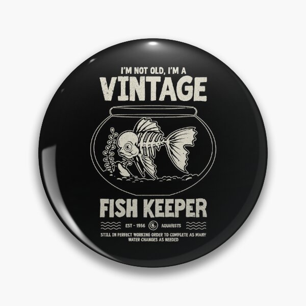 Artikelvorschau, Vintage Fish Keeper Tropical Fish Birthday geboren 1956 geboren 1956 entworfen und verkauft von JRRTs.