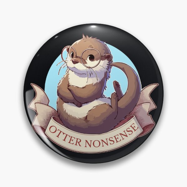 Item preview, Otter Nonsense Cute Funny designed and sold by TomFrontierArt.