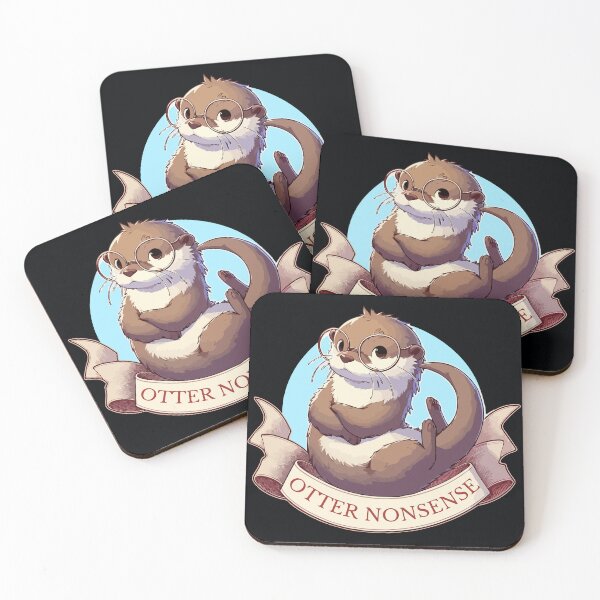 Item preview, Otter Nonsense Cute Funny designed and sold by TomFrontierArt.