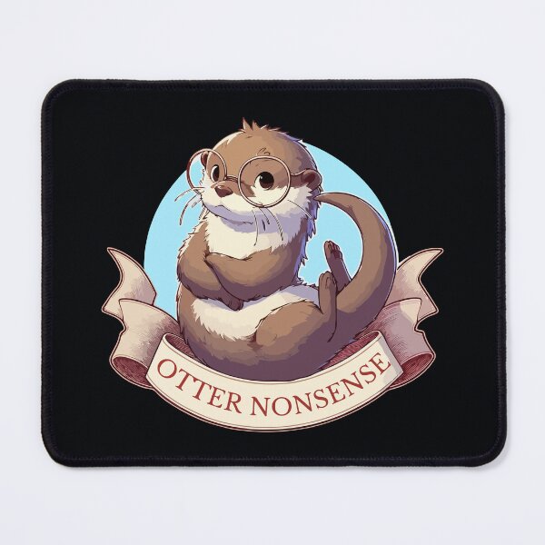 Item preview, Otter Nonsense Cute Funny designed and sold by TomFrontierArt.