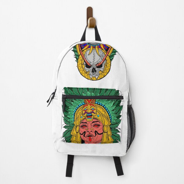 Item preview, Aztec Girl, Streetwear Aztec with red eyes, Logo, Fanart designed and sold by AsARTcrew.