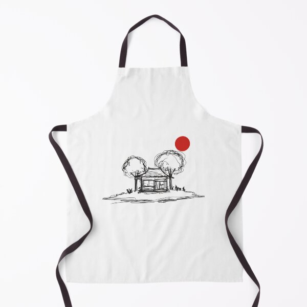 Item preview, Minimalist Island Scene - Japanese Style Autumn designed and sold by Noertz.
