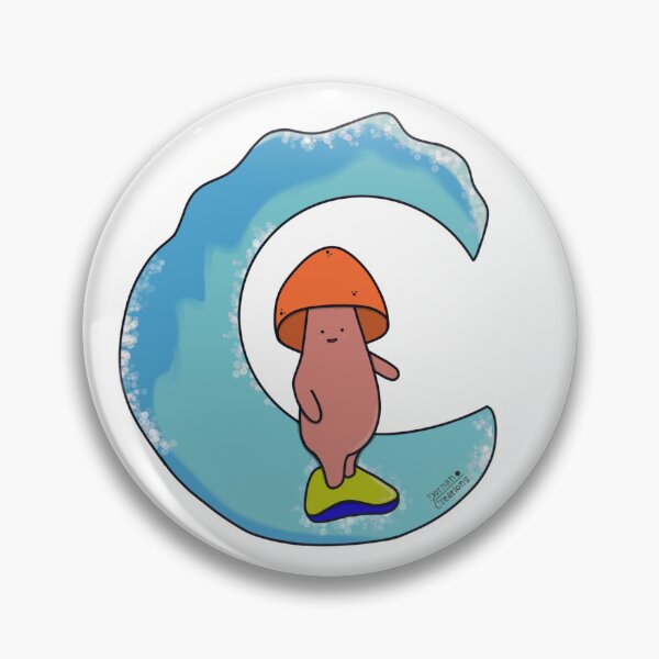 Item preview, The Surfer ‘Shroom designed and sold by DornanCreations.