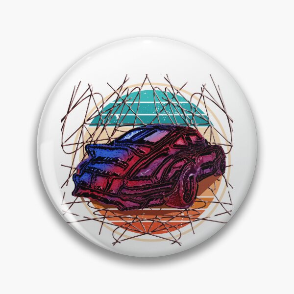 Item preview,  abstract, colorful car designed and sold by Bukhisz.