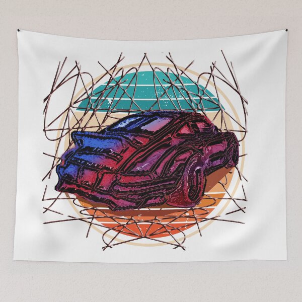 Item preview,  abstract, colorful car designed and sold by Bukhisz.