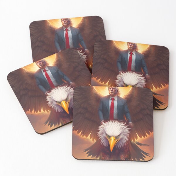 Item preview, Trump Flying on a Eagle  designed and sold by MatrixTattoo.