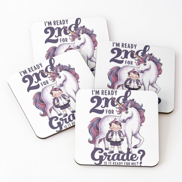 Item preview, I'm Ready For 2nd Grade But Is It Ready For Me Unicorn designed and sold by SztylishDesigns.