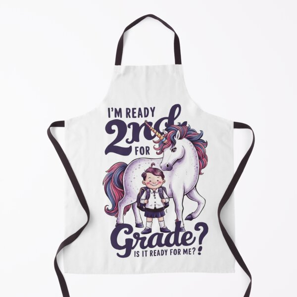 Item preview, I'm Ready For 2nd Grade But Is It Ready For Me Unicorn designed and sold by SztylishDesigns.