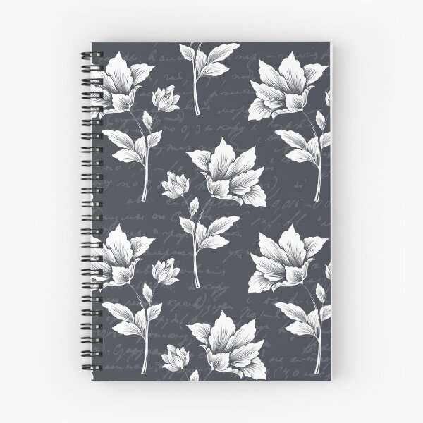 Aperçu de l'œuvre Motif damassé floral blanc créée et vendue par UrbanCult-Store.