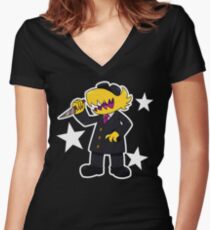 The Conductor Fitted V-Neck T-Shirt