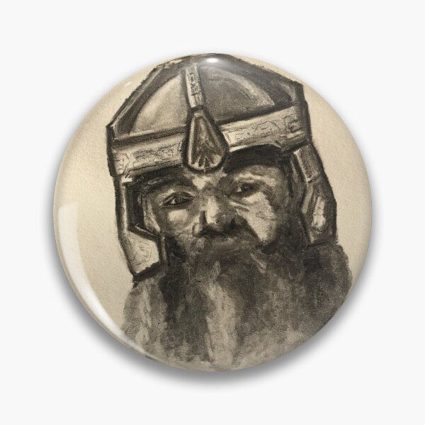 Item preview, Gimli's portrait designed and sold by Dehnyal.