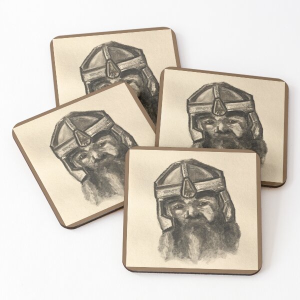 Item preview, Gimli's portrait designed and sold by Dehnyal.