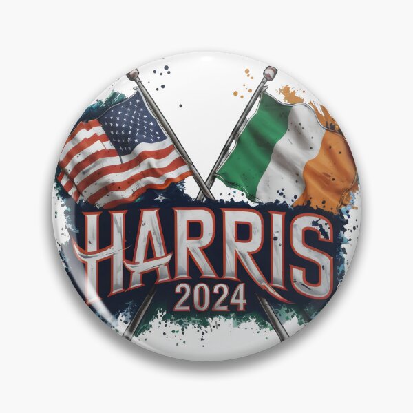 Item preview, Kamala Harris 2024 - Irish American Design designed and sold by REAL IRISH GIFTS.