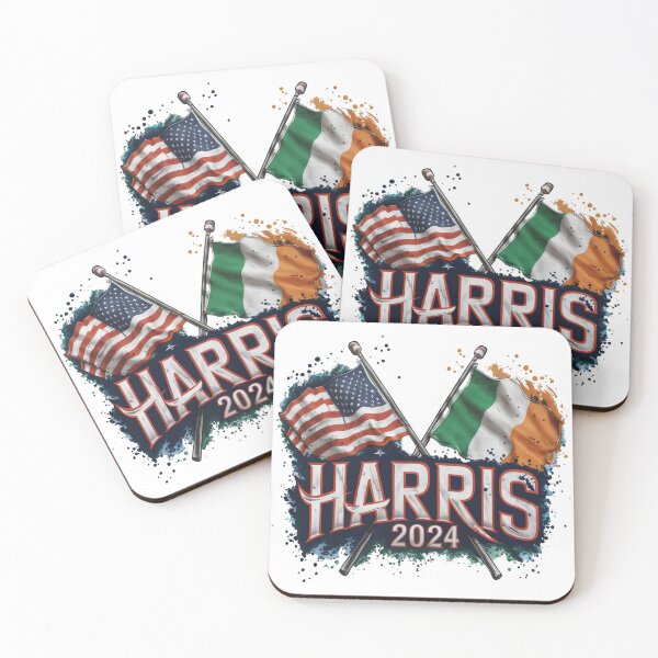 Item preview, Kamala Harris 2024 - Irish American Design designed and sold by REAL IRISH GIFTS.