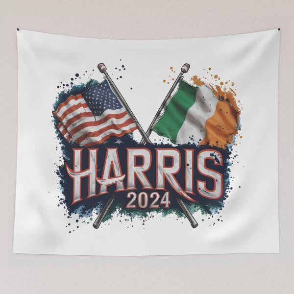 Item preview, Kamala Harris 2024 - Irish American Design designed and sold by REAL IRISH GIFTS.