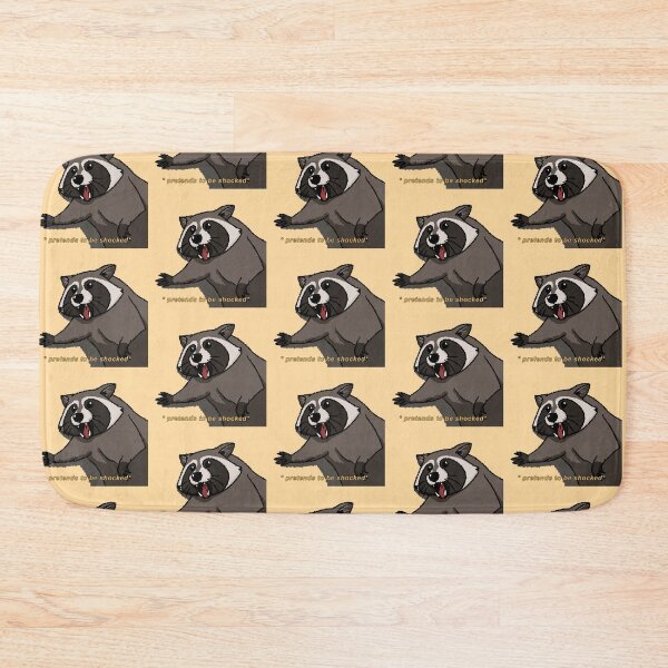 Item preview, Shocked raccoon meme  designed and sold by DoyongjaeArt.