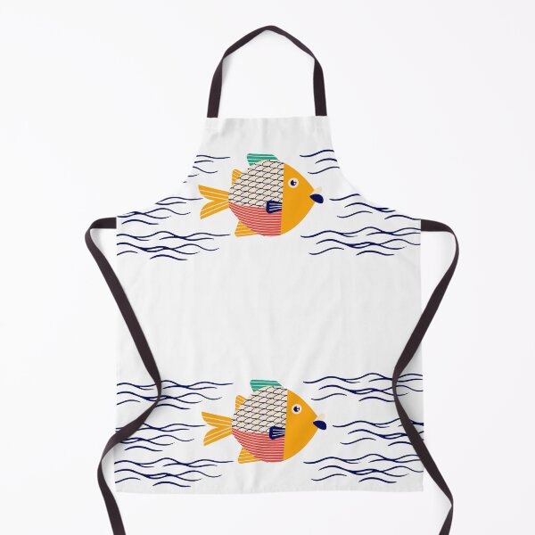 Item preview, 2 Color Fishes Swimming designed and sold by MayaBusiness.