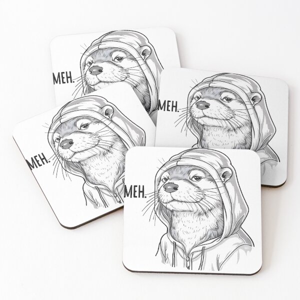 Item preview, Otter in Hoodie, Funny Otter, Cool Otter designed and sold by xiao xuans.