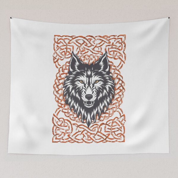 Item preview, Fenrir nordic wolf designed and sold by SaNNty.