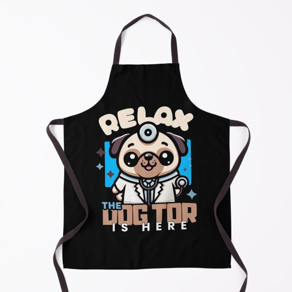 Item preview, relax, the dogtor is here, doctor pug designed and sold by antcpjr682.