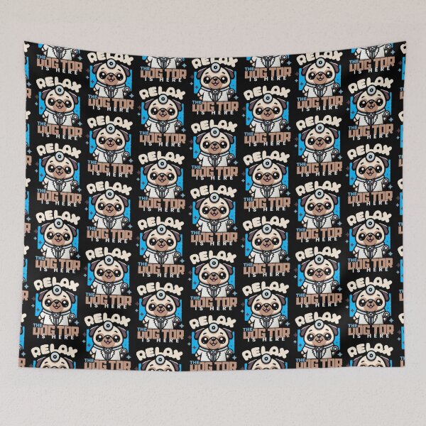 Item preview, relax, the dogtor is here, doctor pug designed and sold by antcpjr682.
