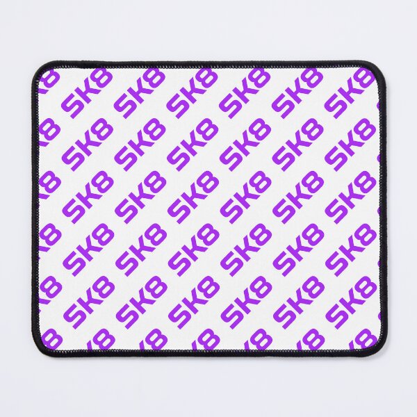 Item preview, SK8 Logo Seamless Pattern Purple On White designed and sold by JohnnyVillas.