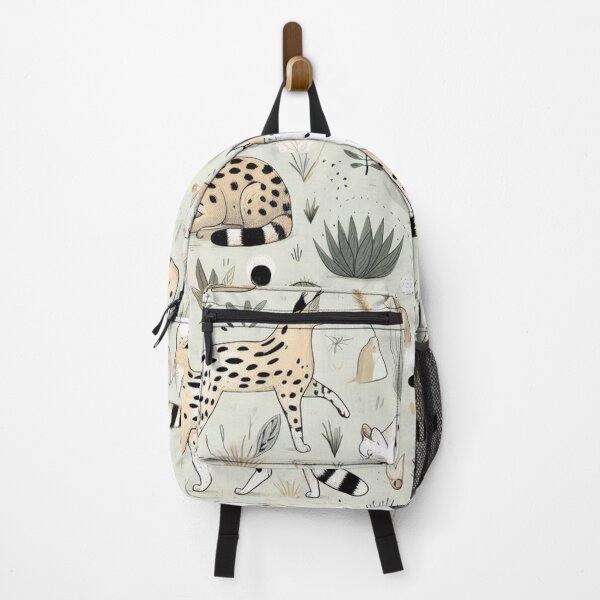 Item preview, Spotted Elegance: A Graceful Serval designed and sold by Furbulous Faces.