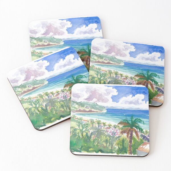 Item preview, White Bay Jost Van Dyke British Virgin Islands Caribbean Dreams designed and sold by artshop77.